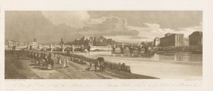 Veduta del Pont Neuf, La Zecca ecc., c.1802 da Thomas Girtin